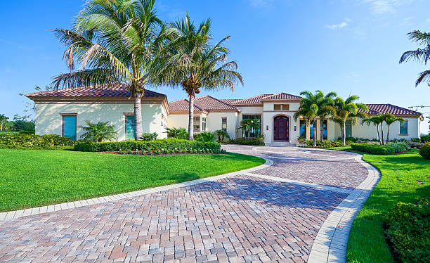 Permeable Paver Driveway in Wolf Lake, MI